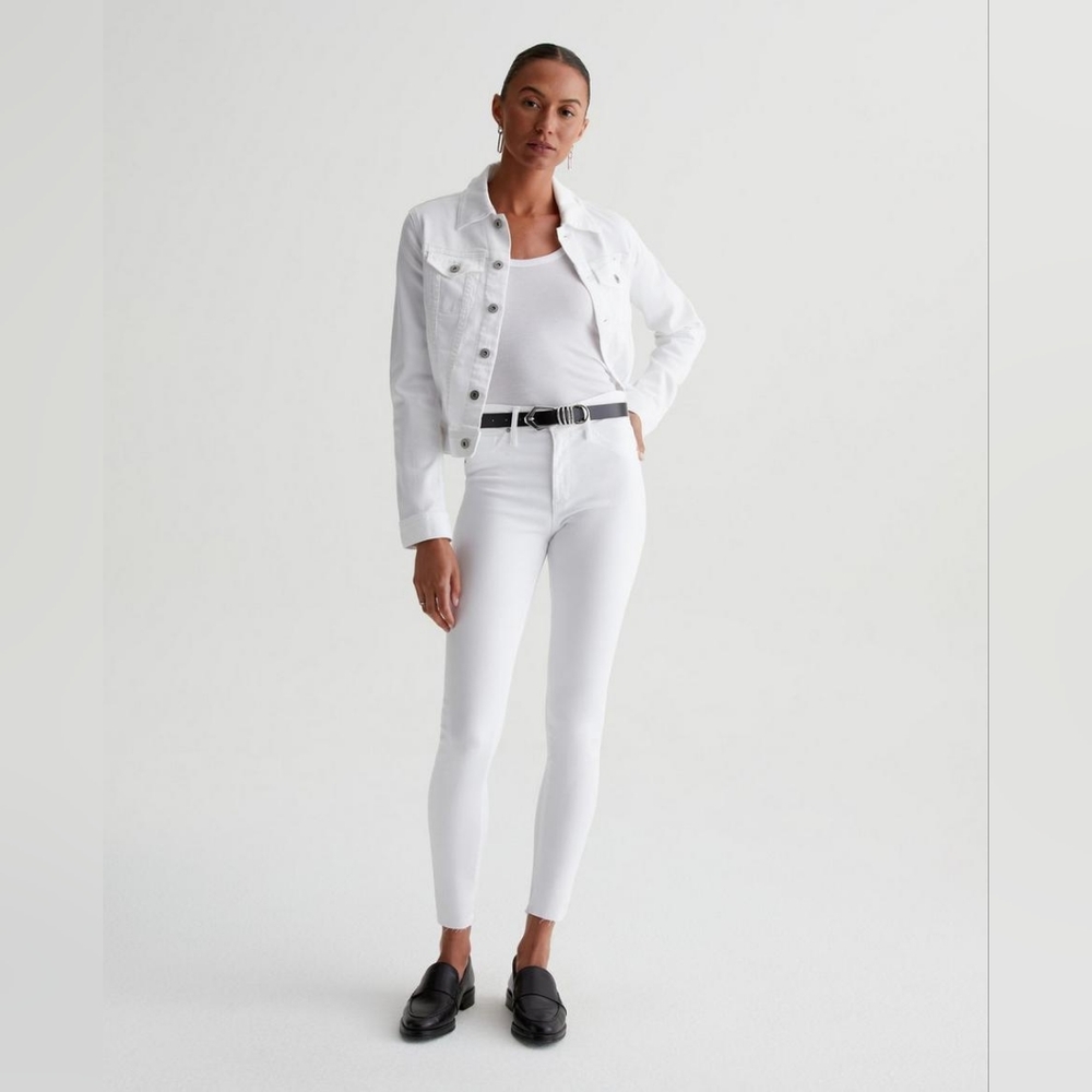 NWT Adriano Goldschmied Farrah High Rise Skinny Ankle Jeans